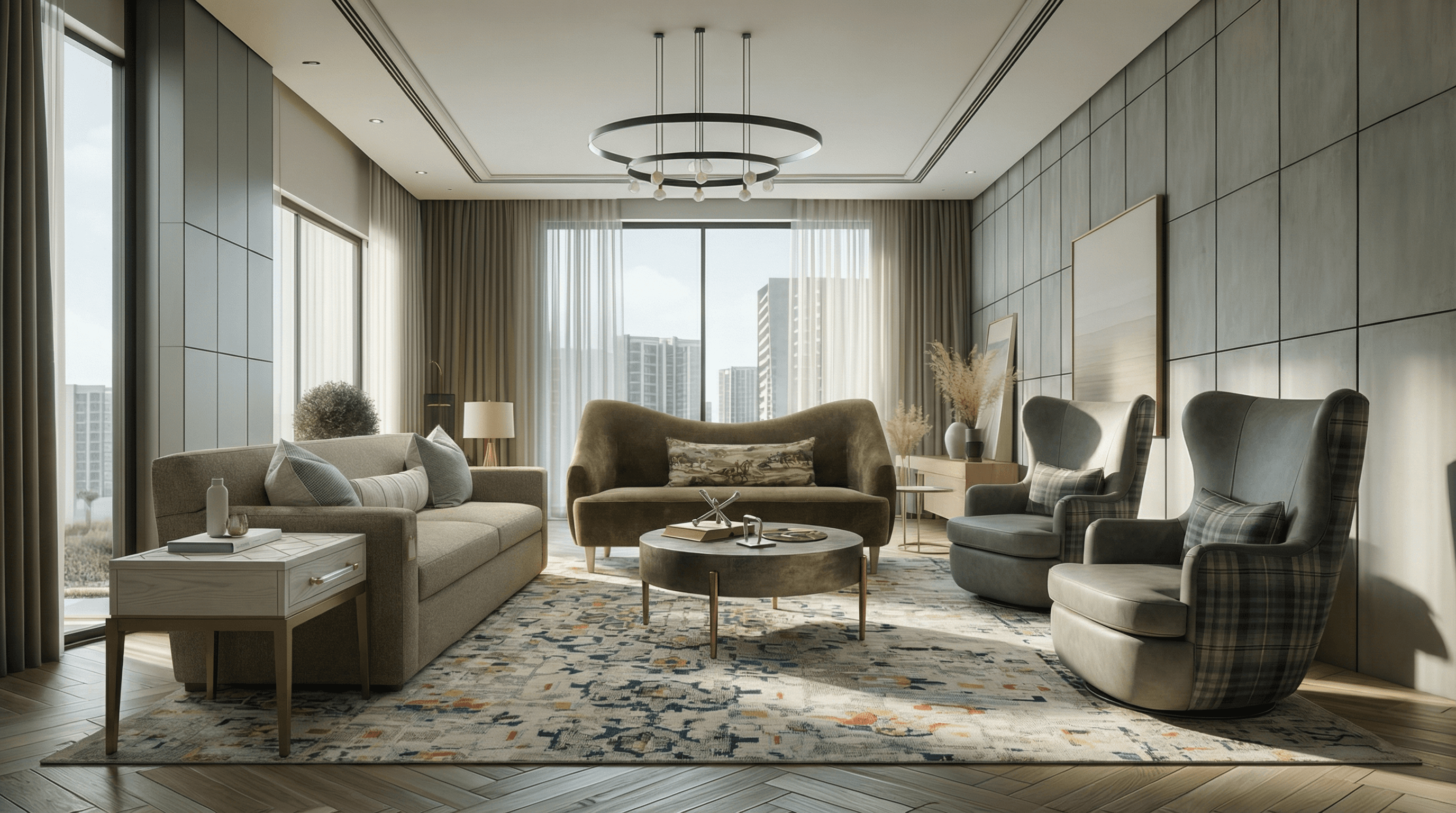 Heritage High Point styled living room